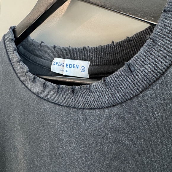 Aelfric Eden ‘Distorted Portrait Graphic’ Oversixed Tee - LIKE NEW 🔥 - Picture 4 of 6